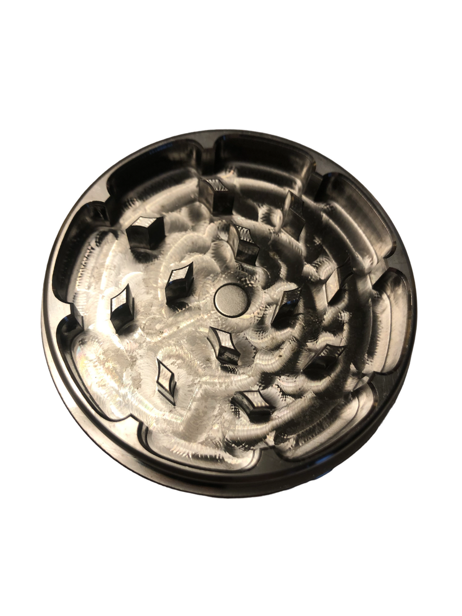 3 Piece Stainless Steel Herb Grinder 2.5”