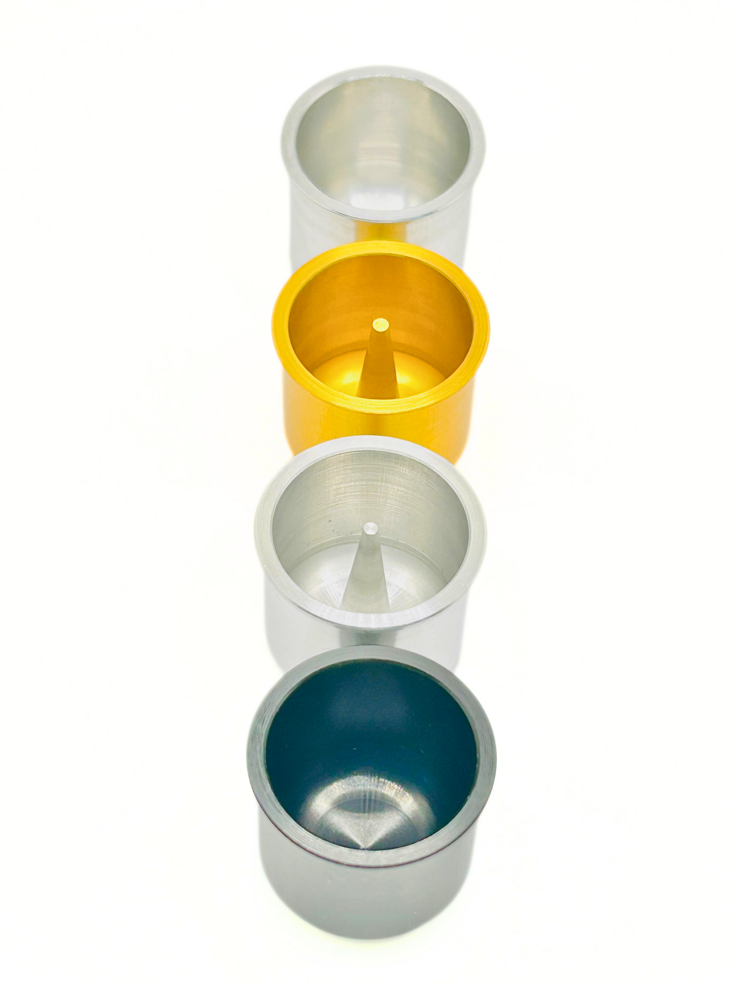 de-bowler and buckets for pocket grinder