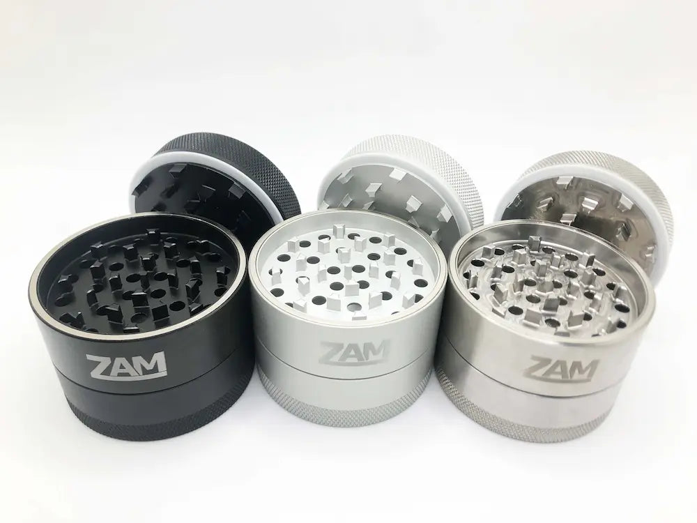 comparing aluminum and stainless steel fullmag 3 piece threadless grinders