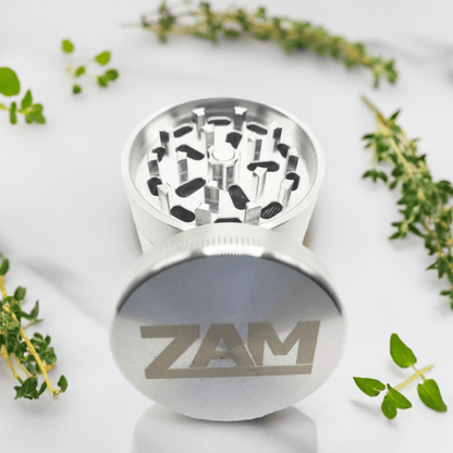 4 Piece Threaded (Stainless Steel) - 2.1" - ZAM Grinders