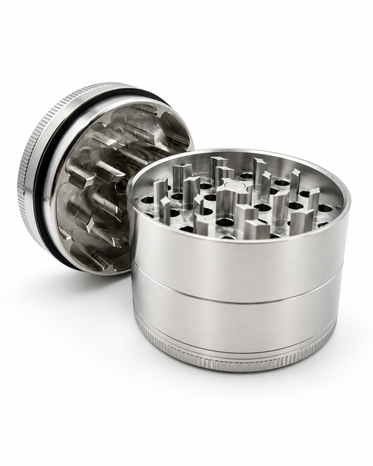 4 Piece Stainless Steel - 2.5"