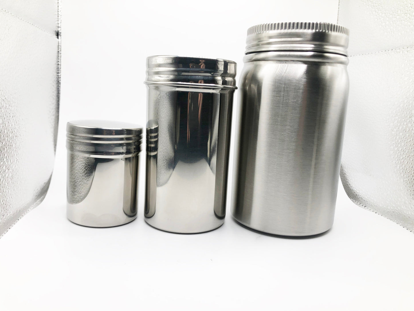 Stainless Steel Mason Jar - ZAM Grinders