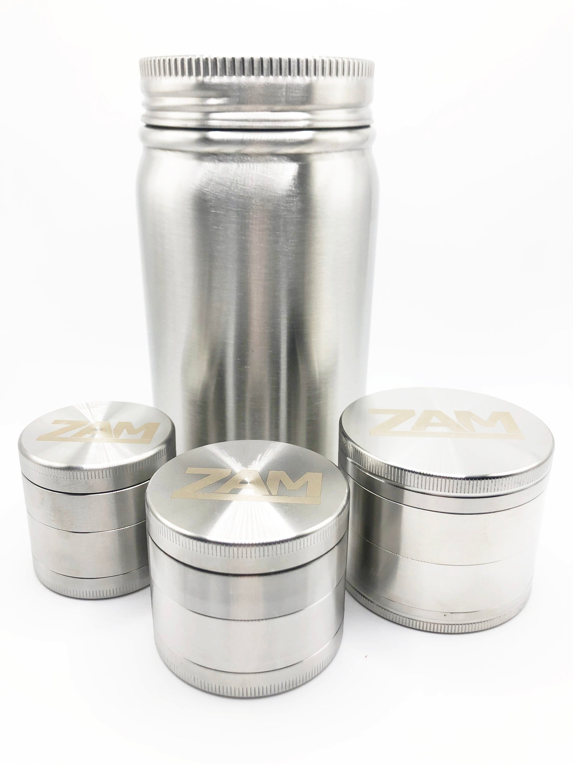 Stainless Steel Mason Jar - ZAM Grinders