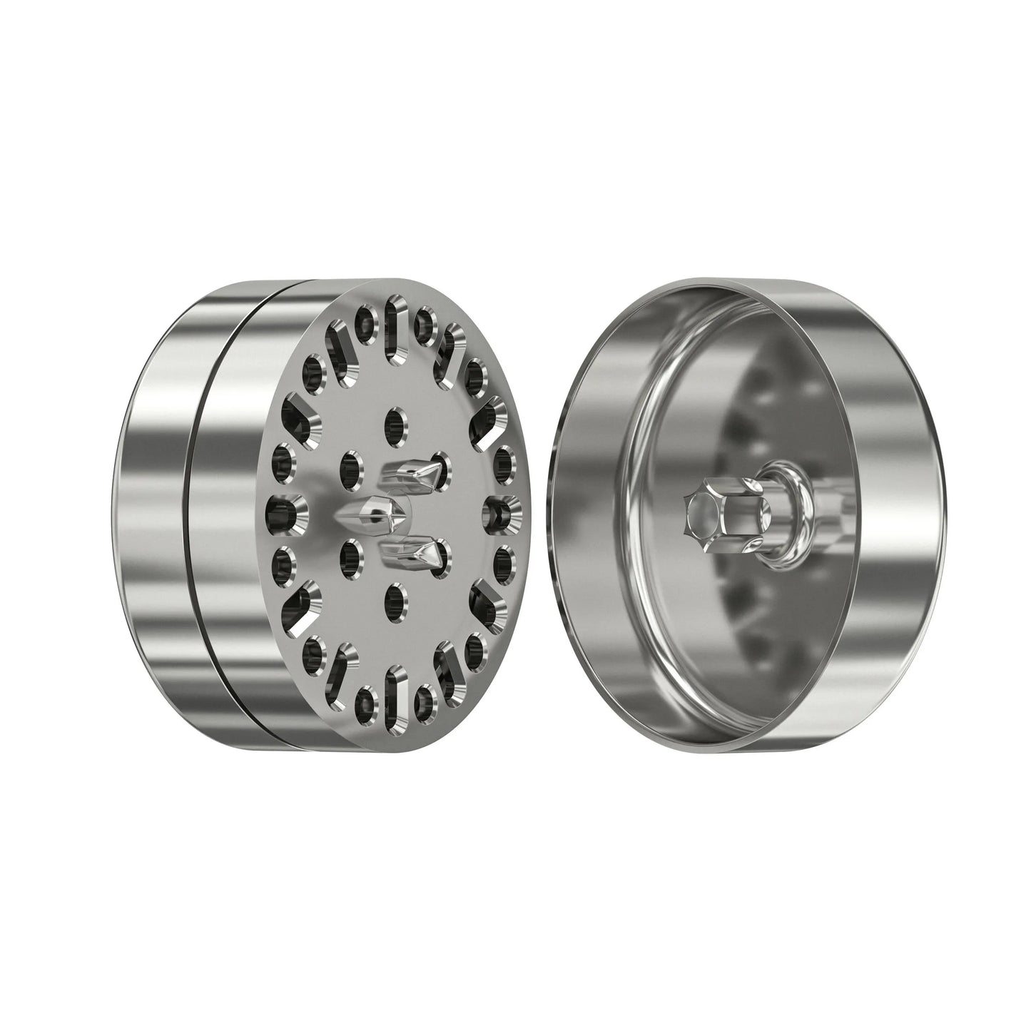 center magnet post connecting storage chamber