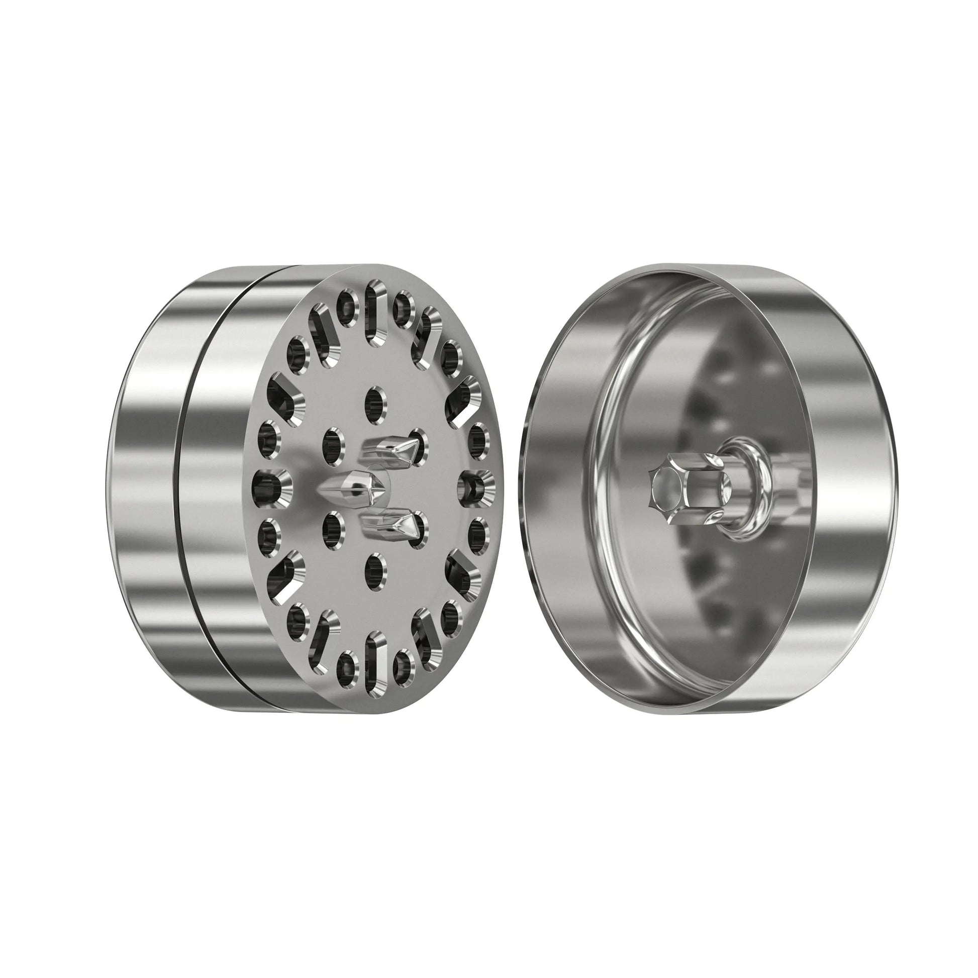 center magnet post connecting storage chamber