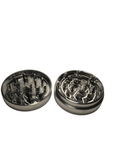 Load image into Gallery viewer, 2 Piece Stainless Steel Grinder - 2.5&quot; - ZAM Grinders