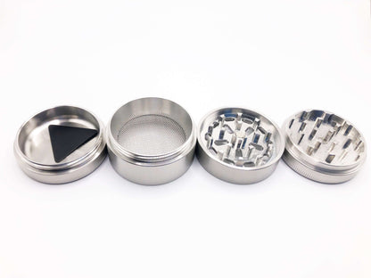 4 Piece Stainless Steel Grinder - 1.8" - ZAM Grinders