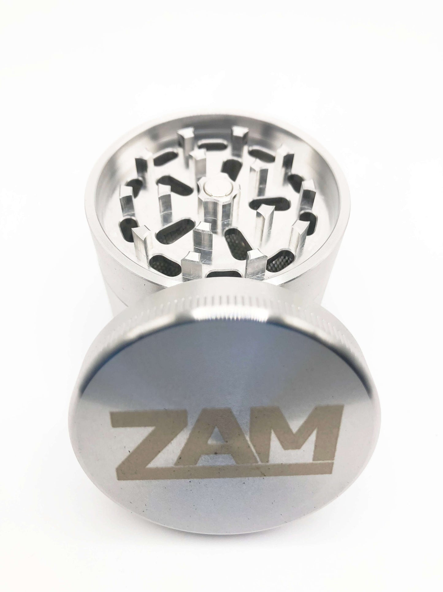 4 Piece Stainless Steel Grinder - 2.1" - ZAM Grinders