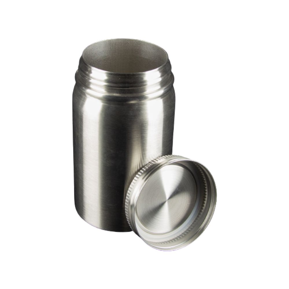 Stainless Steel Bundle - Grinder/Mason Jar/Rolling Tray/Scooper - ZAM Grinders