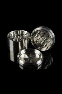 Stainless Steel Bundle - Grinder/Mason Jar/Rolling Tray/Scooper - ZAM Grinders
