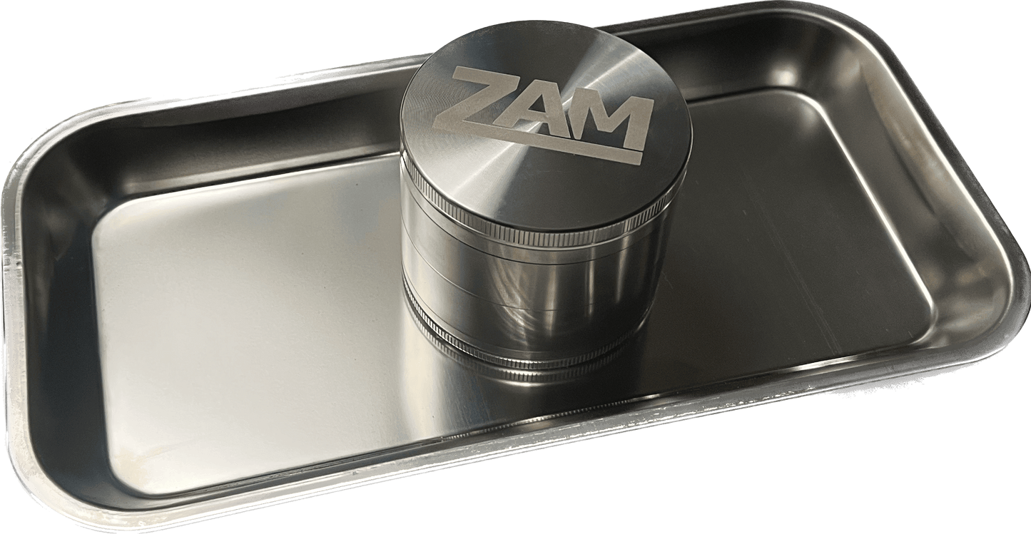 Stainless Steel Rolling Tray - ZAM Grinders